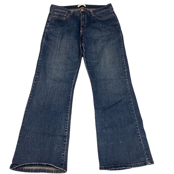 Levi's Women's Bootcut 512 Jeans Size 20 Blue High Rise Shaping Denim - Picture 1 of 10